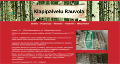 Desktop Screenshot of klapipalvelu.fi